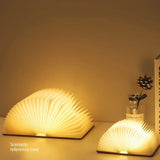 Open the Light 3D LED Book Lamp with 3 Colors