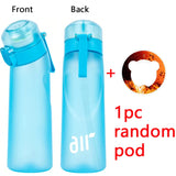 Air Flavored Sports Water Bottle with Flavor Pod