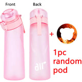 Air Flavored Sports Water Bottle with Flavor Pod