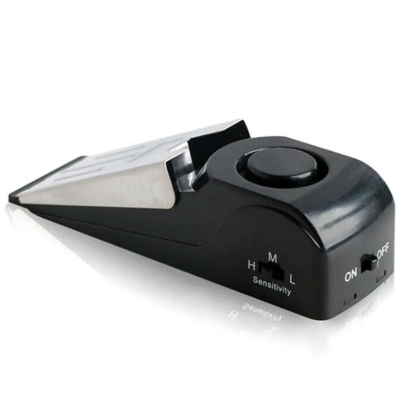 Portable Door Stop Alarm Security Device