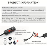 Moon lamp, LED lamp, blue planet