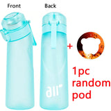 Air Flavored Sports Water Bottle with Flavor Pod