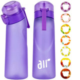 Air Flavored Sports Water Bottle with Flavor Pod