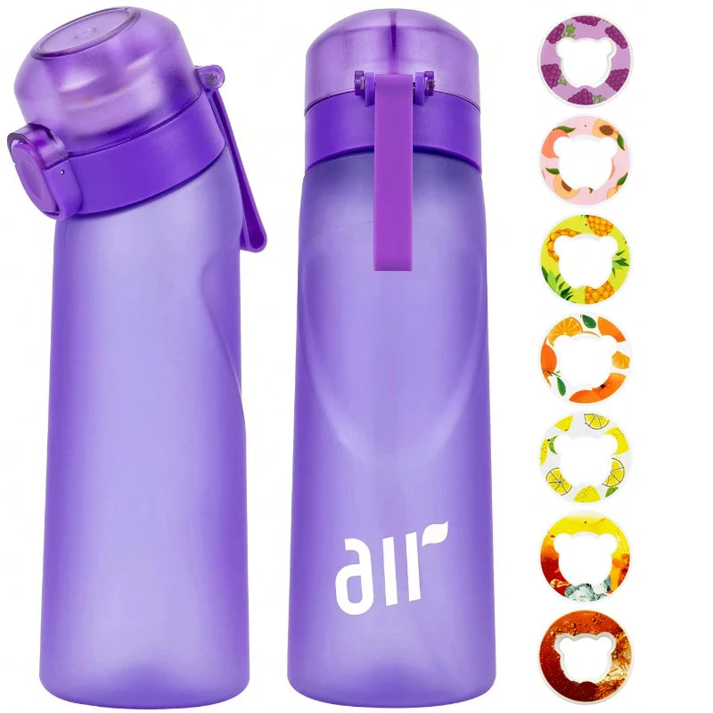 Air Flavored Sports Water Bottle with Flavor Pod