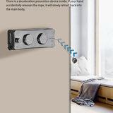 5.1m Retractable Stainless Steel Clothesline Rack