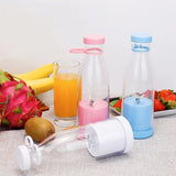 Electric USB Bottle Juicer 6-Leaf Cutter Household Cup