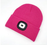 LED Light Beanie Hat for Outdoor Sports