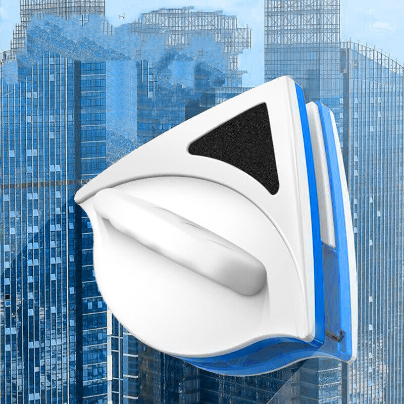 Double-Layer Magnetic Window Cleaner – Strong Glass Wiper Tool