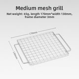 Portable Stainless Steel Folding BBQ Stove