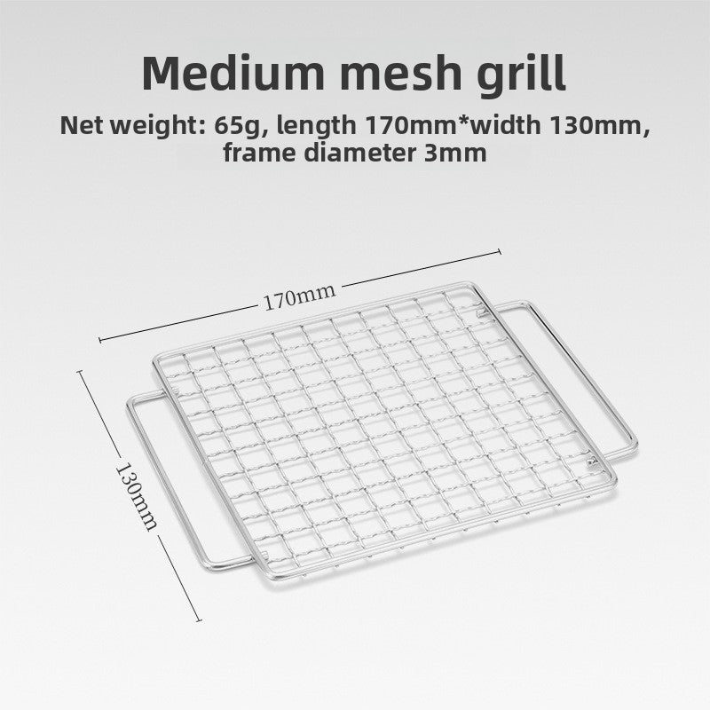 Portable Stainless Steel Folding BBQ Stove