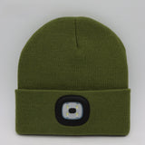 LED Light Beanie Hat for Outdoor Sports