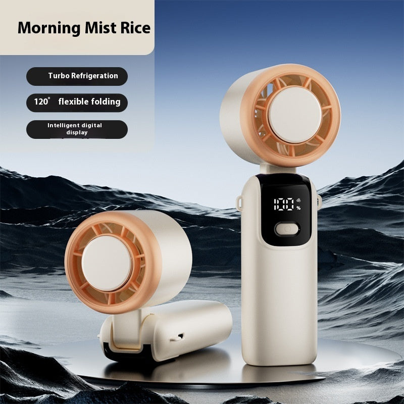 Stay Cool Anywhere High-Speed USB Fan with Display