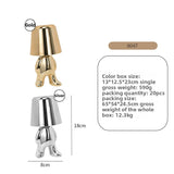 Rechargeable Three-Color Table Lamp