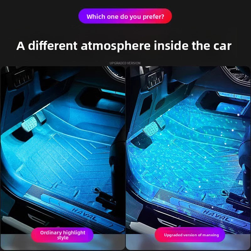 LED Car Floor-Mounted Headlights