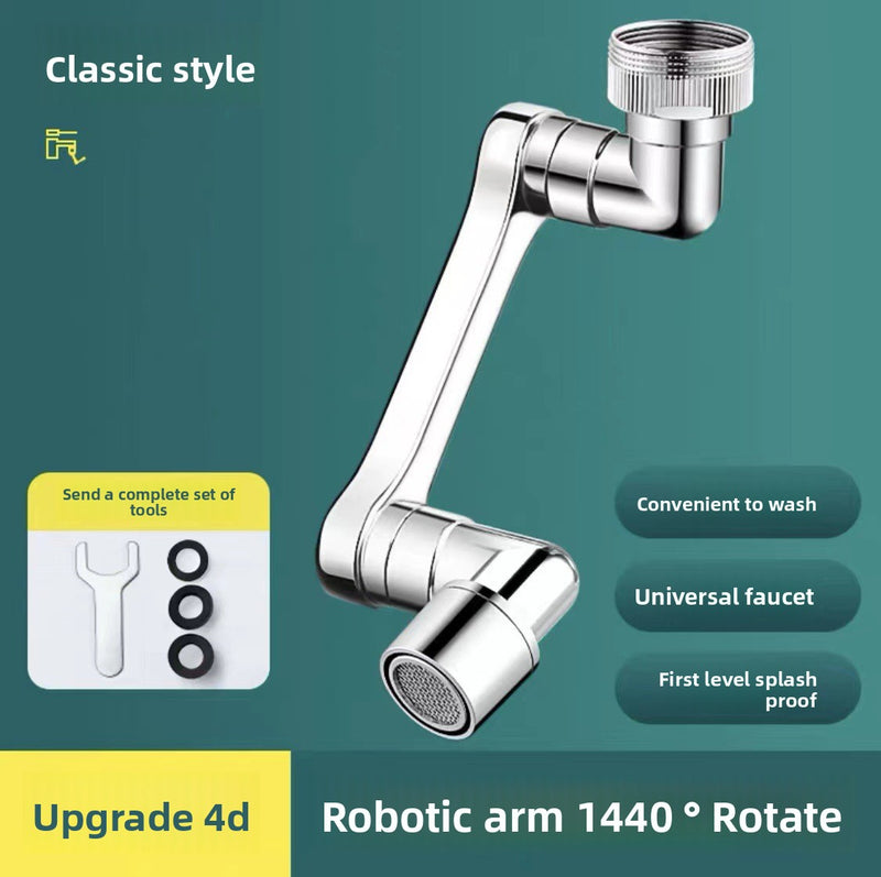 Universal Rotatable Faucet Extender