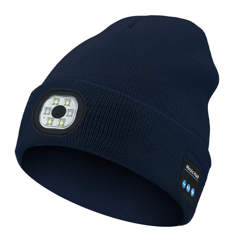 LED Light Beanie Hat for Outdoor Sports