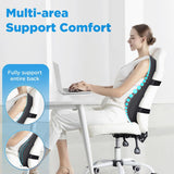 Ergonomic High-Back Office Chair Support Pad