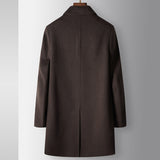 Men's Mid-Length High-End Detachable Down Coat