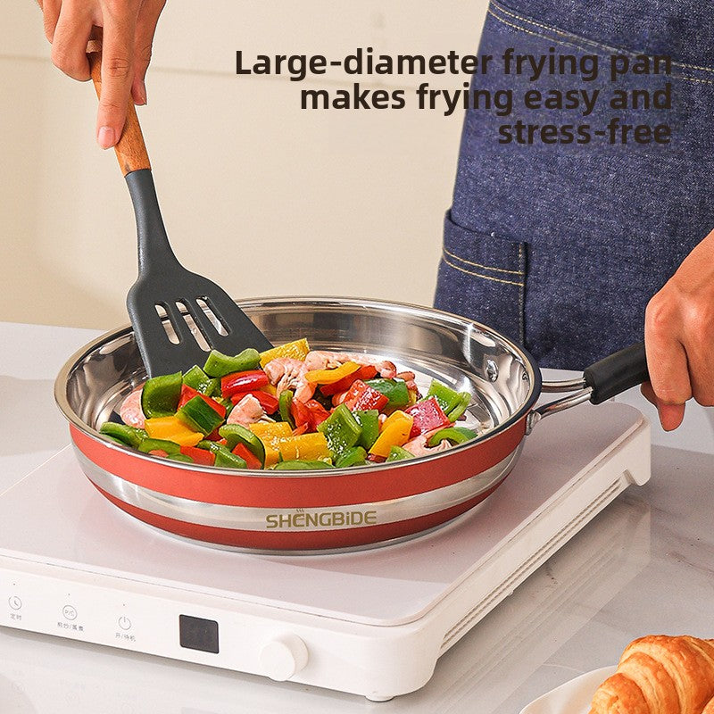 Stainless Steel Cookware Set 12-Piece Colorful Kitchenware