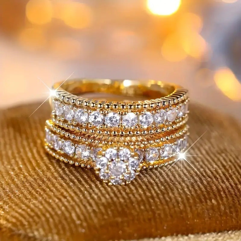 High-End Fashion Personality Ring Set for Women