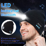 Light Up & Listen Bluetooth LED Music Beanie