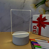 USB-Powered Acrylic LED Writing Board Night Light