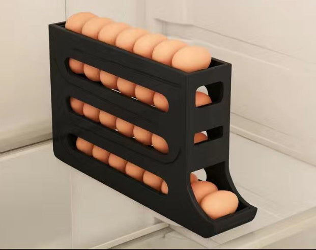 4-Layer Sliding Egg Storage Box