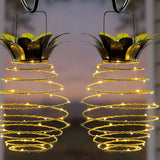 Outdoor Solar Pineapple Fairy String Lights