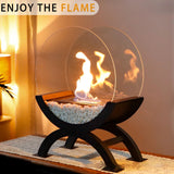 Indoor Mini Alcohol Fireplace Lamp