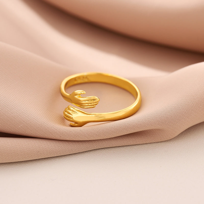 Creative Gold & Silver Personality Ring