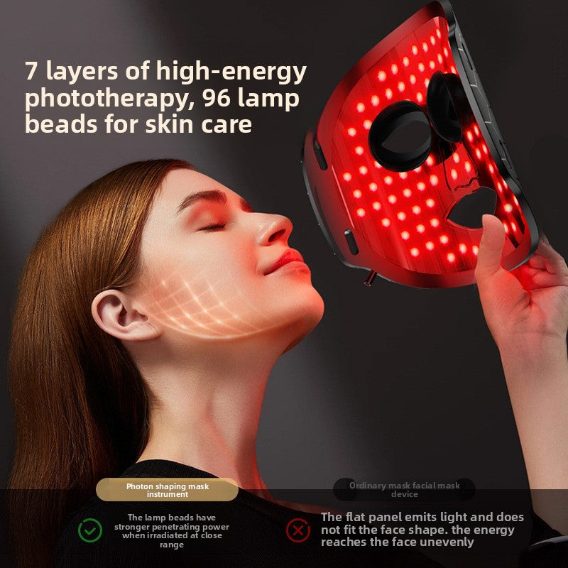 Silicone LED Photon Beauty Mask