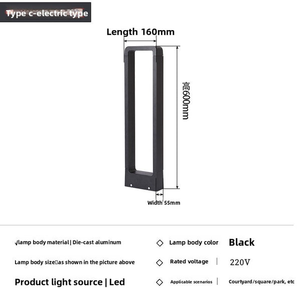 Solar LED Lawn Light  Waterproof Outdoor Lighting