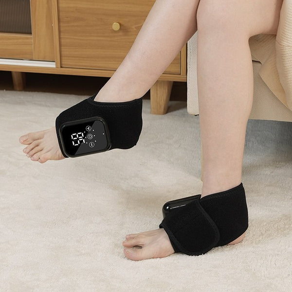 Electric Heated Ankle Massager & Warm Compress Support