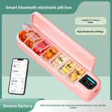 Portable Pill Organizer with Timer Alarm