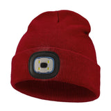 LED Light Beanie Hat for Outdoor Sports