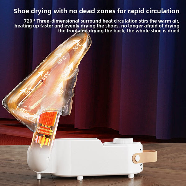 Foldable Shoe Dryer with Timer