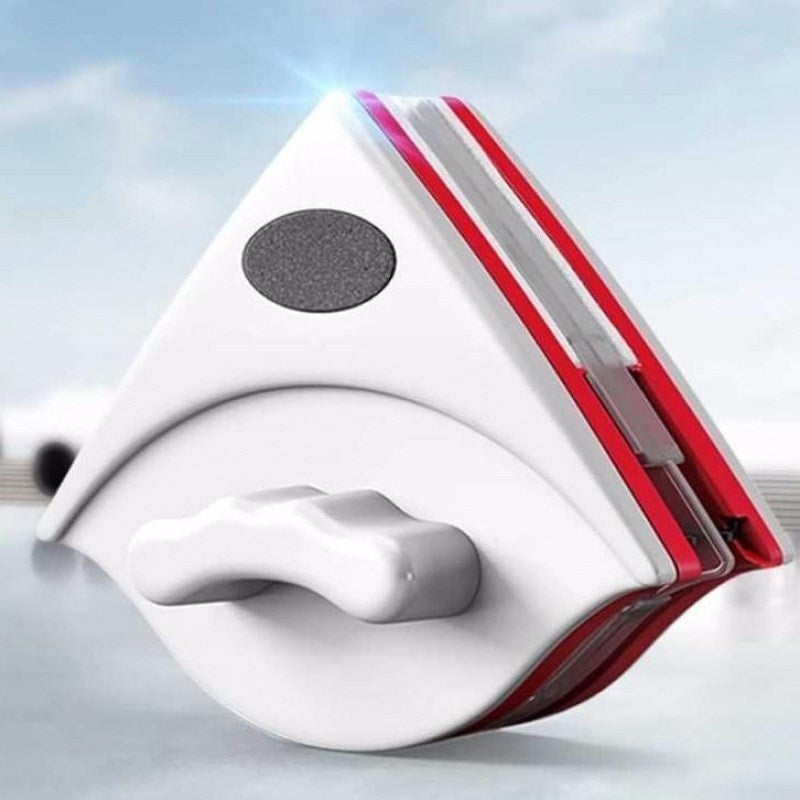 Double-Layer Magnetic Window Cleaner – Strong Glass Wiper Tool