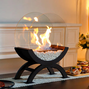 Indoor Mini Alcohol Fireplace Lamp