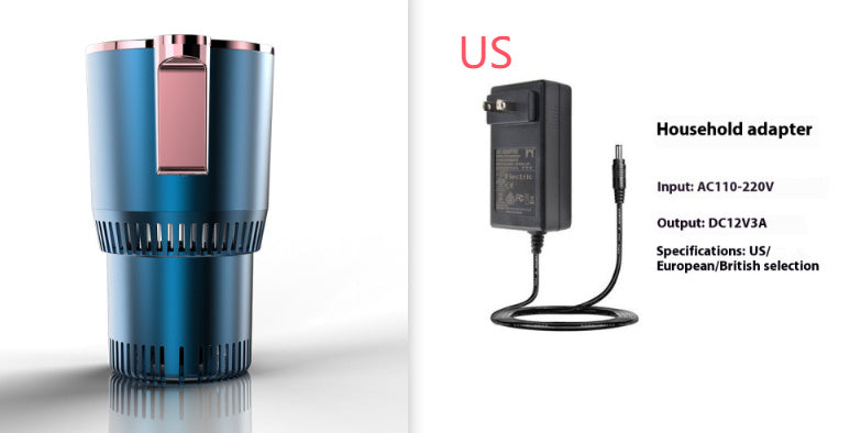 Smart 2-in-1 Car Cup Warmer & Cooler | 12V Thermo Cup Holder