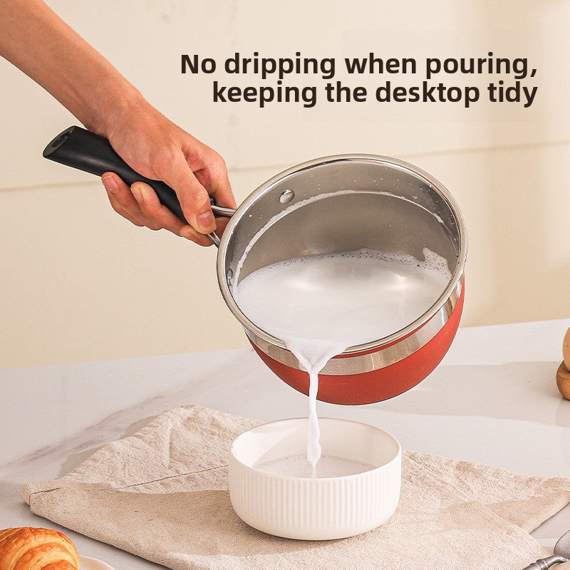 Stainless Steel Cookware Set 12-Piece Colorful Kitchenware