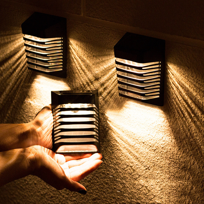 Solar Decorative Wall Lamp for Home & Garden