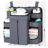 Layered Baby Bedside Organizer Bag