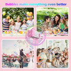 BUBBLE FUN Bazooka Gun- 60 holes