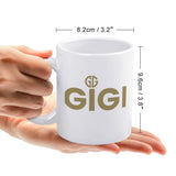 White mug (partially printed)