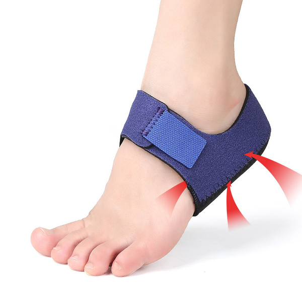 Gel Heel Cover Adjustable Heel Cover Soft Breathable Heel Pad Velcro Heel Cover